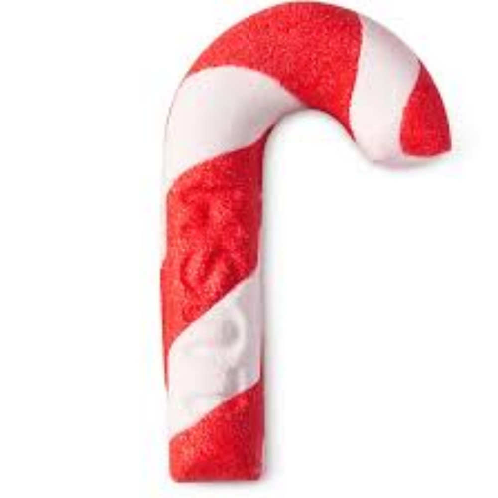 Lush Cosmetics Candy Cane Reusable Bubble Bar